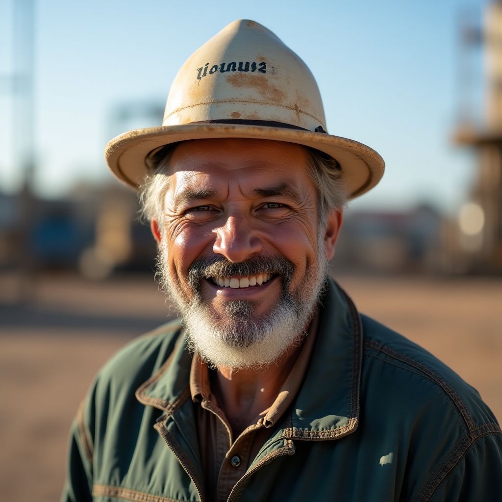 Retrato de Emilio Funes, gerente de Yacimiento Sur